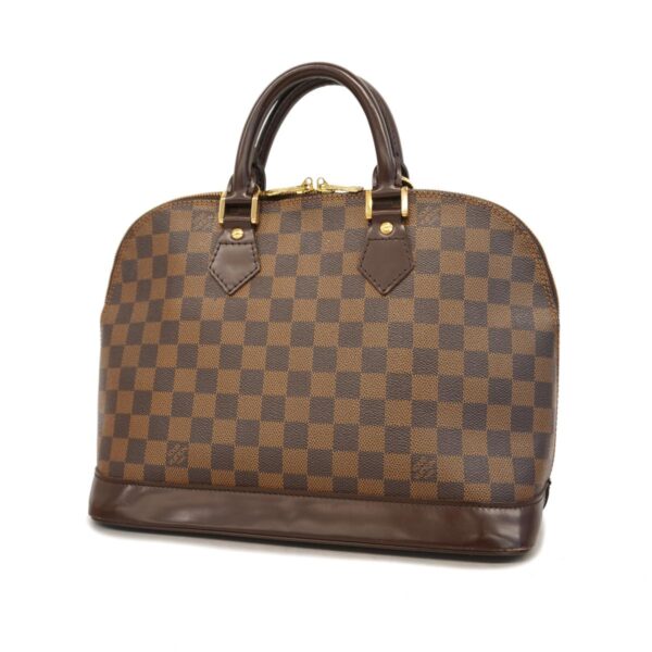 1240001052976 1 Louis Vuitton Alma Damier Handbag Ebene