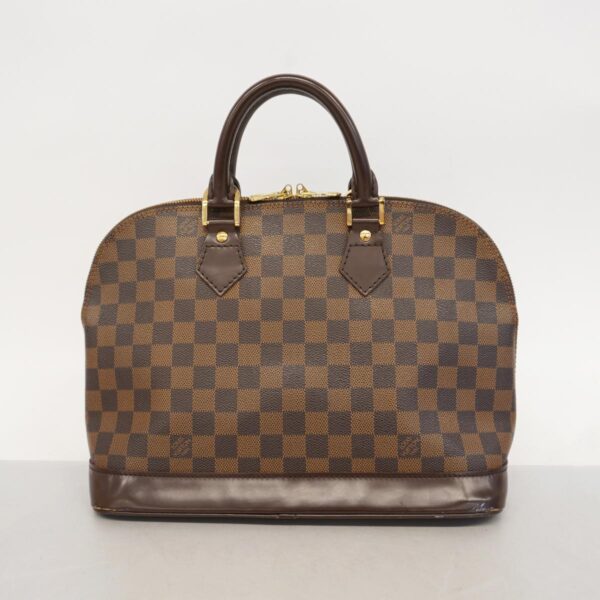 1240001052976 9 Louis Vuitton Alma Damier Handbag Ebene