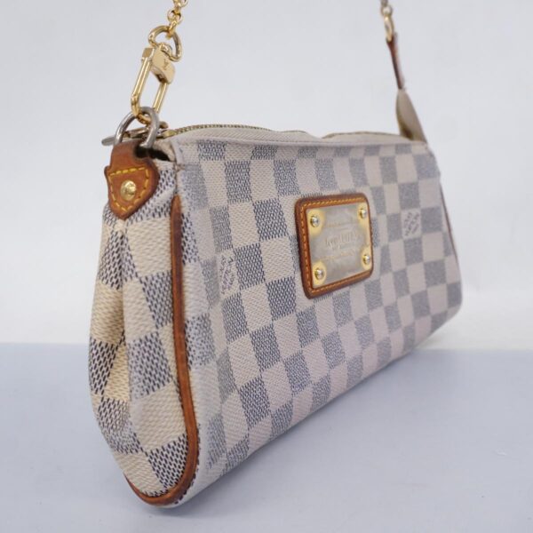 1240001052979 2 Louis Vuitton Eva Damier Azur Handbag White