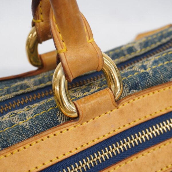 1240001052981 9 Louis Vuitton Baggy PM Monogram Denim Handbag Blue