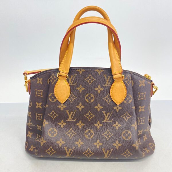 1240001052994 12 Louis Vuitton Rivolie PM Monogram Two Way Bag Brown