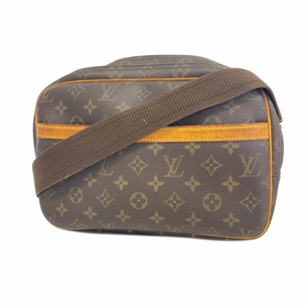 1240001052998 1 Louis Vuitton Reporter PM Monogram Shoulder Bag Brown