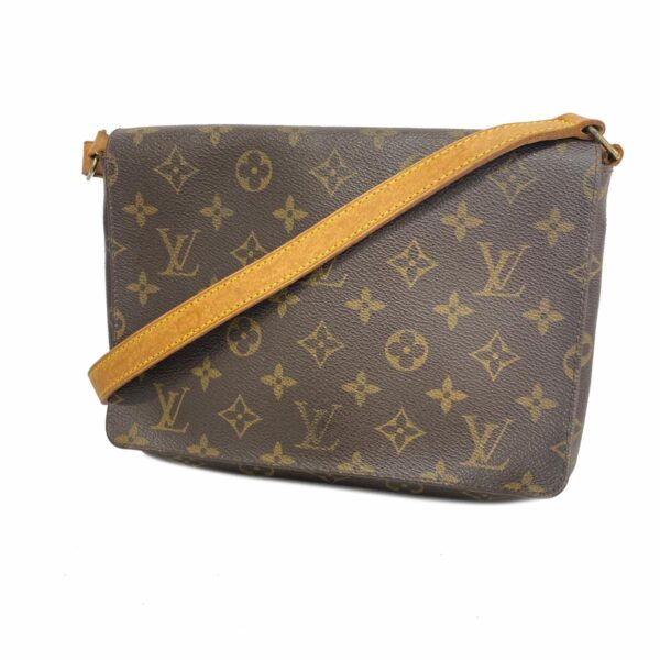 1240001053004 1 Louis Vuitton Musette Tango Long Strap Monogram Shoulder Bag Brown