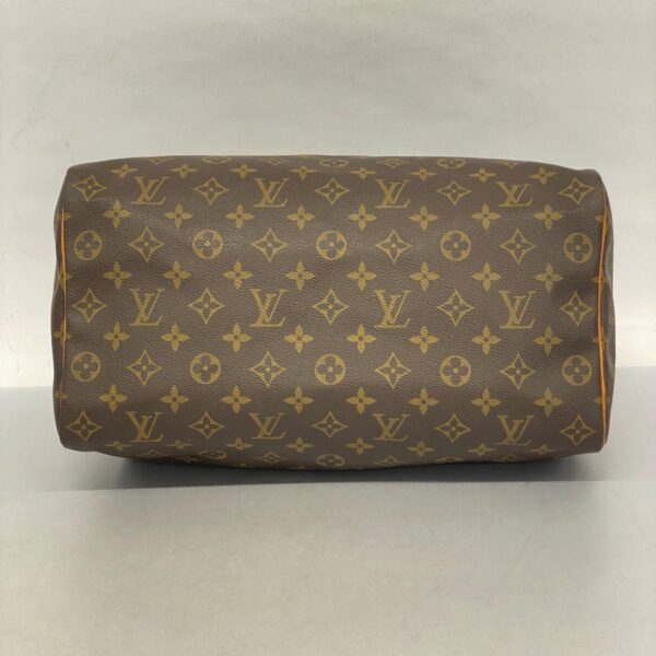 1240001053025 3 Louis Vuitton Speedy 35 Monogram Handbag Brown