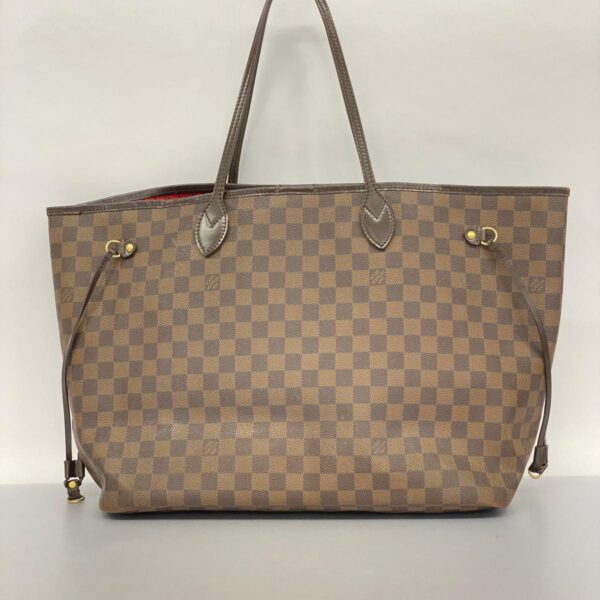 1240001053026 13 Louis Vuitton Neverfull GM Damier Tote Bag Ebene