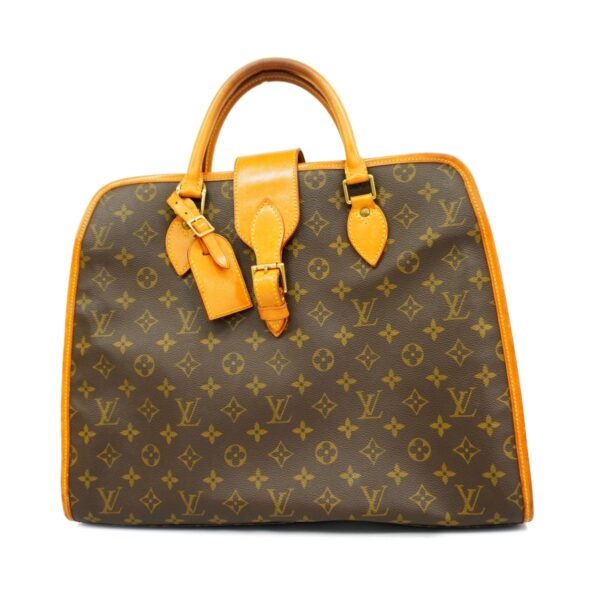 1240001053032 1 Louis Vuitton Rivoli Monogram Handbag Brown