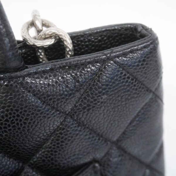 1240001053047 11 Chanel Caviar Skin Tote Bag Black