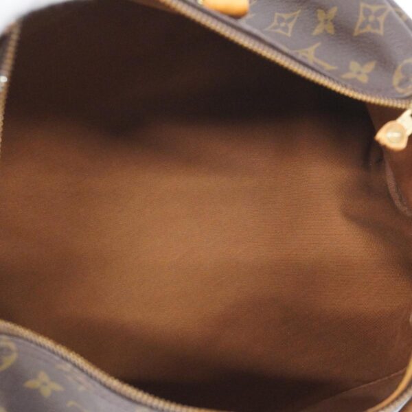 1240001053048 4 Louis Vuitton Speedy 35 Monogram Handbag Brown