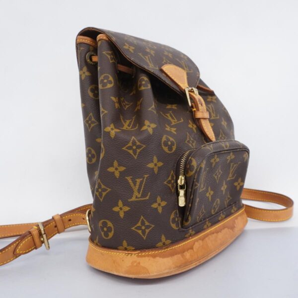 1240001053050 2 Louis Vuitton Monsouris MM Monogram Rucksack Brown