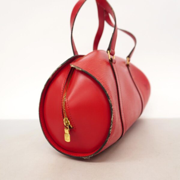 1240001053061 2 Louis Vuitton Soufflo Epi Handbag Castilian Red