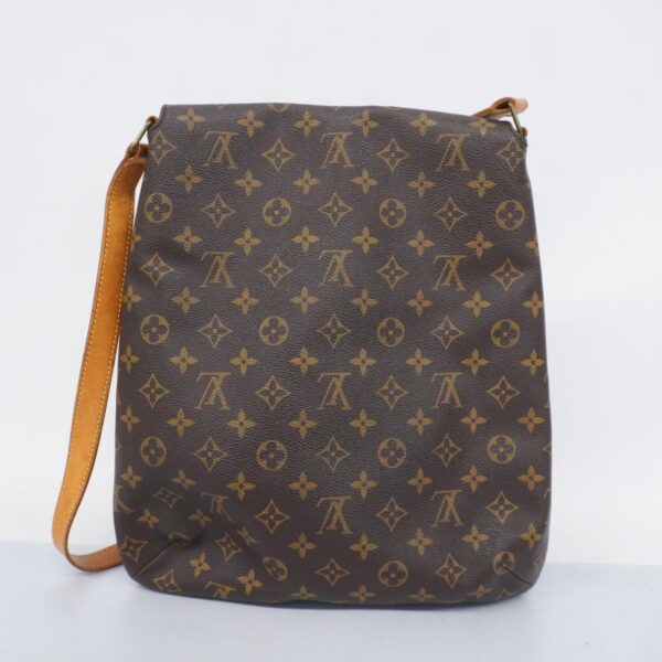 1240001053080 15 Louis Vuitton Musette Monogram Shoulder Bag Brown