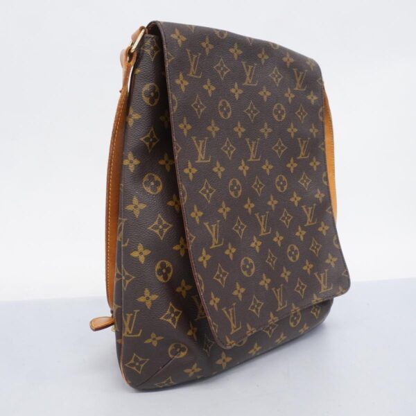 1240001053080 2 Louis Vuitton Musette Monogram Shoulder Bag Brown