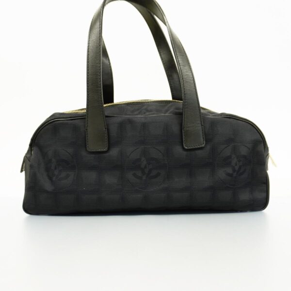 1240001053183 12 Chanel Nylon Handbag Black