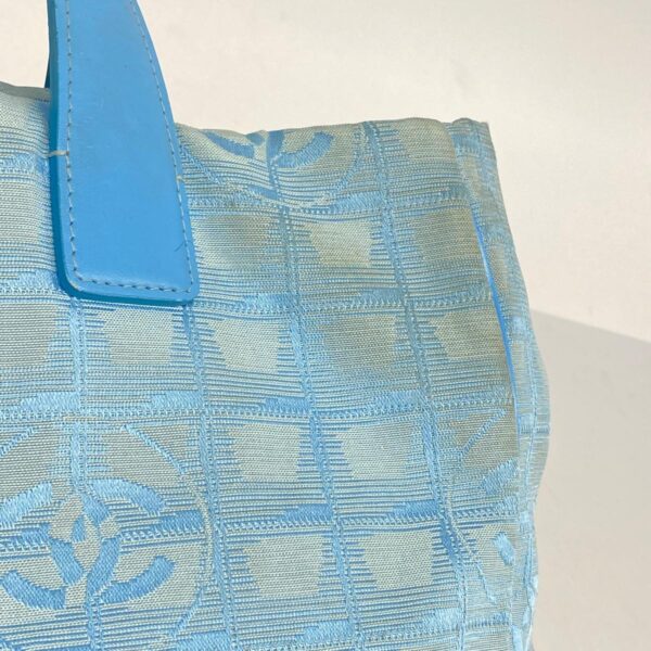 1240001053409 10 Chanel Nylon Tote Bag Blue