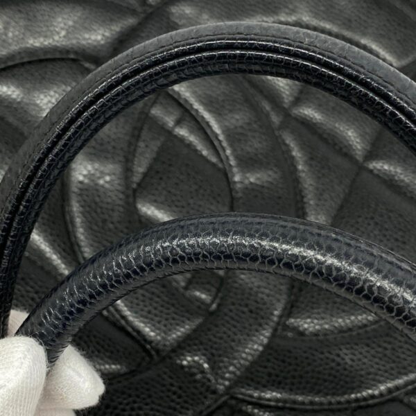 1240001053430 7 Chanel Caviar Skin Tote Bag Black