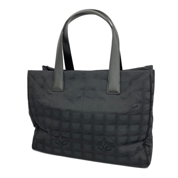 1240001053549 1 Chanel Nylon Tote Bag Black