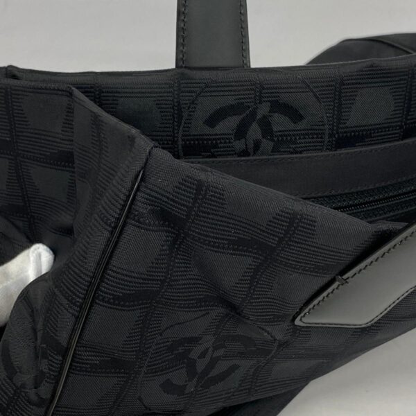 1240001053549 7 Chanel Nylon Tote Bag Black