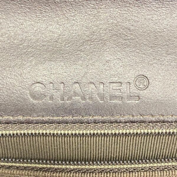 1240001053830 5 Chanel Chocolate Bar W Chain Denim Shoulder Bag Blue