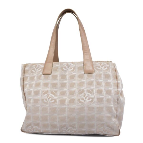 1240001054054 1 Chanel Nylon Tote Bag Beige