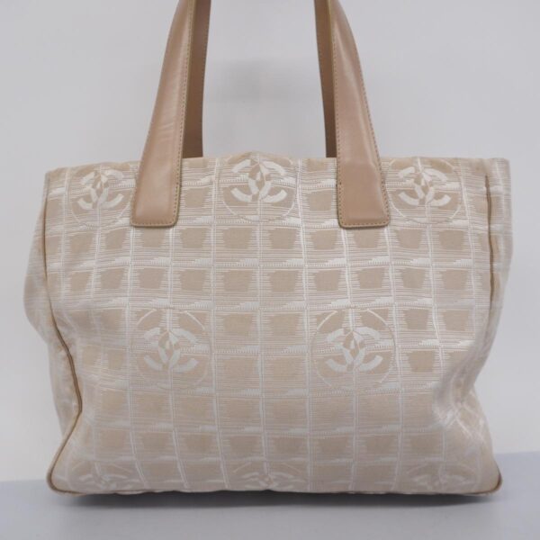 1240001054054 14 Chanel Nylon Tote Bag Beige