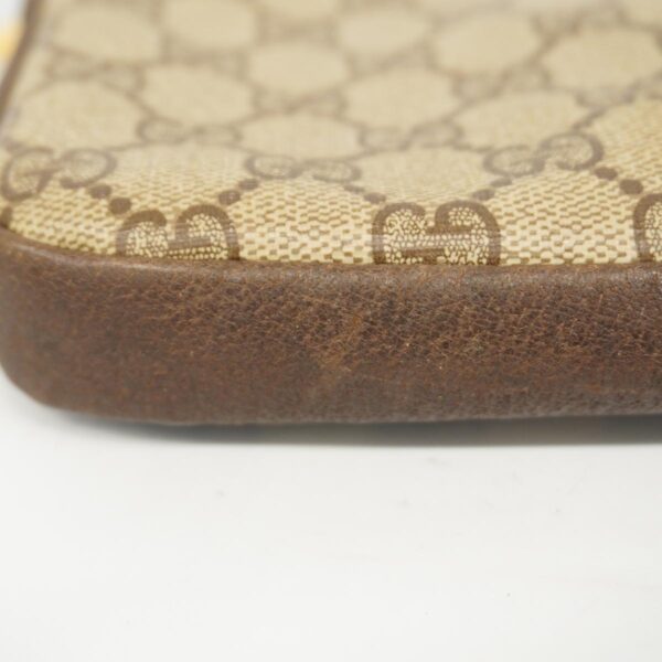 1240001054783 13 Gucci GG Supreme Shoulder Bag Brown