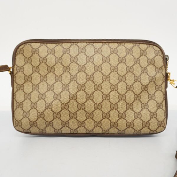 1240001054783 16 Gucci GG Supreme Shoulder Bag Brown