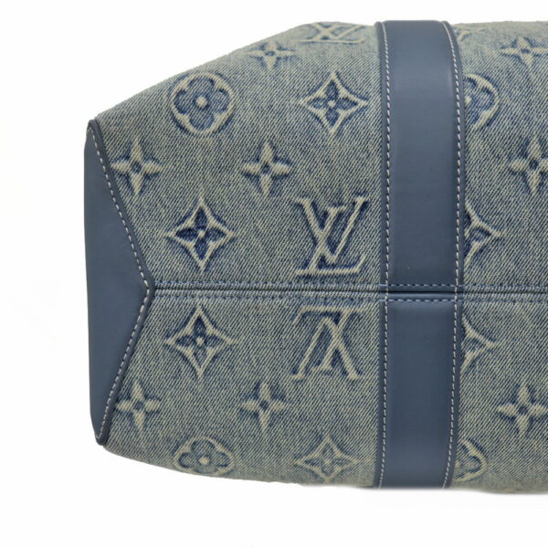 126 Louis Vuitton Weekend Tote Bag Denim