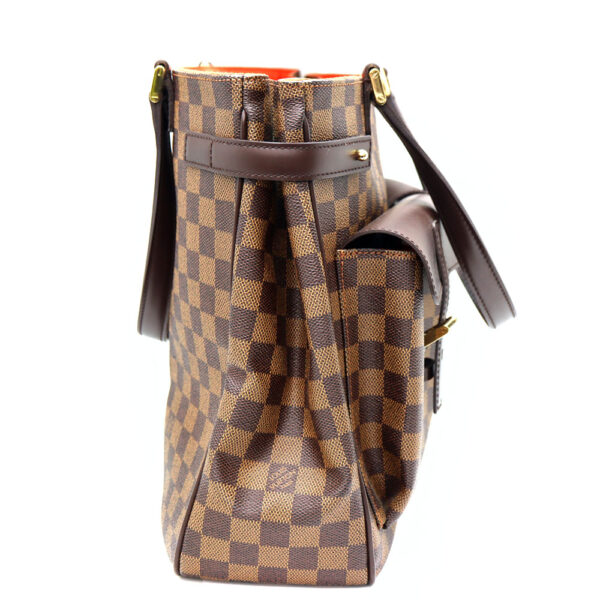 1267 4 Louis Vuitton Uzes Damier Ebene Handbag Brown