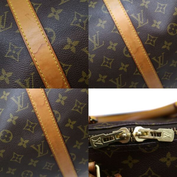 1268 12 Louis Vuitton Keepall 50 Bag Monogram Brown