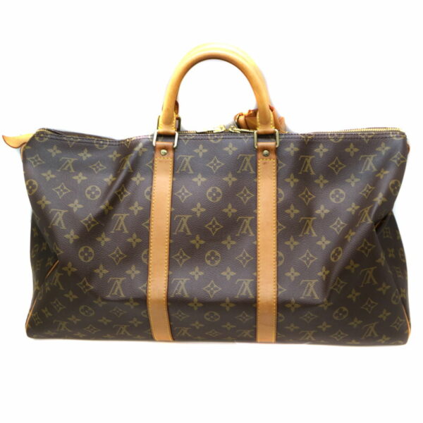 1268 2 Louis Vuitton Keepall 50 Bag Monogram Brown