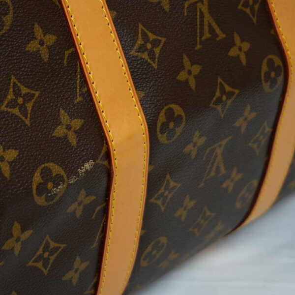 13261 10 Louis Vuitton Keepall Bandouliere 55 Bag Monogram Brown