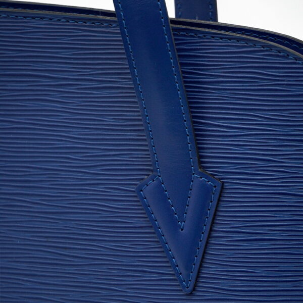 13322 7 Louis Vuitton Russac Handbag Epi Toledo Blue