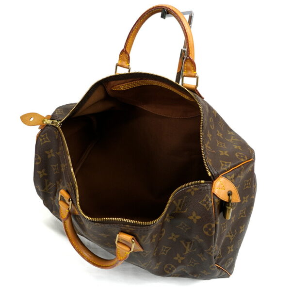 13324 6 Louis Vuitton Speedy 40 Handbag Monogram Brown