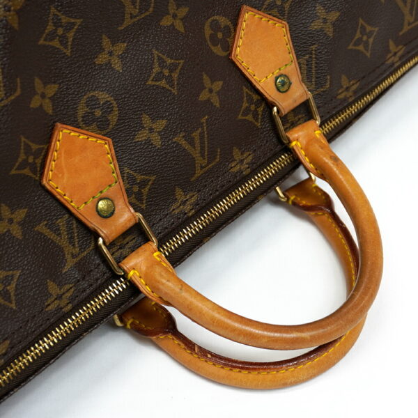 13324 8 Louis Vuitton Speedy 40 Handbag Monogram Brown