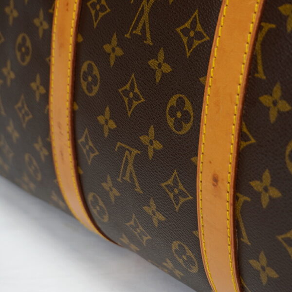 13330 10 Louis Vuitton Keepall 55 Bag Monogram Brown