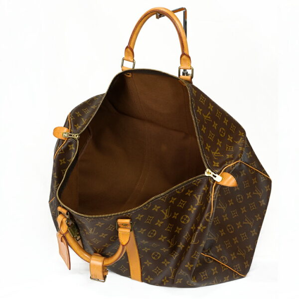 13330 5 Louis Vuitton Keepall 55 Bag Monogram Brown