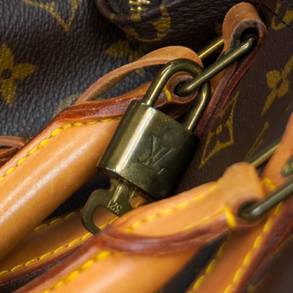 13330 8 Louis Vuitton Keepall 55 Bag Monogram Brown