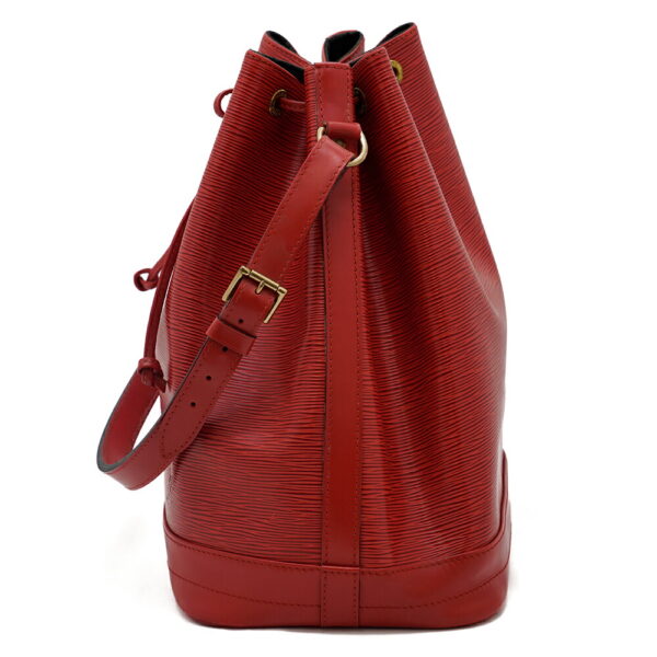 13337 2 Louis Vuitton Noe Shoulder Bag Epi Red