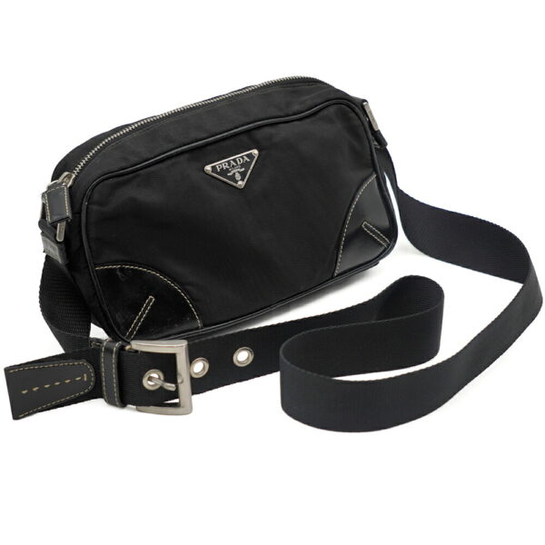 13348 Prada Nylon Shoulder Bag Tessuto Light