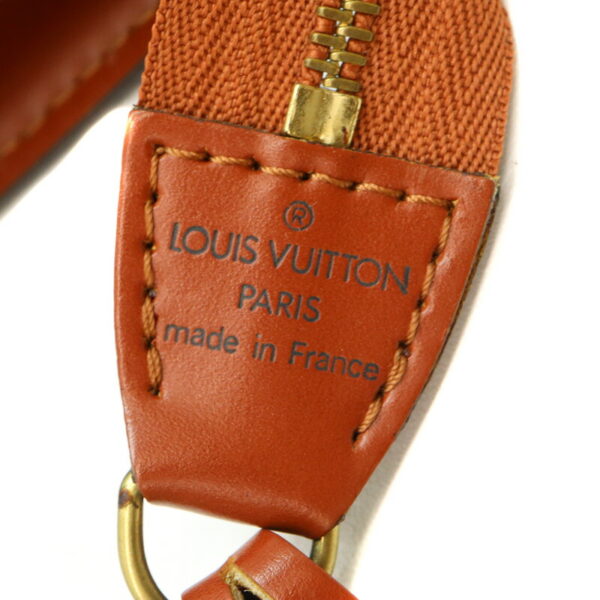 1340 8 Louis Vuitton Pochette Accessoire Pouch Epi Leather Kenya Brown