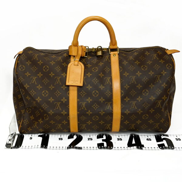 13464 1 Louis Vuitton Keepall 50 Bag Monogram Brown