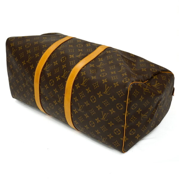 13464 4 Louis Vuitton Keepall 50 Bag Monogram Brown