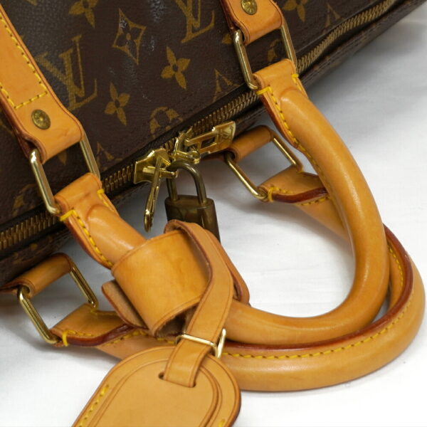 13464 7 Louis Vuitton Keepall 50 Bag Monogram Brown