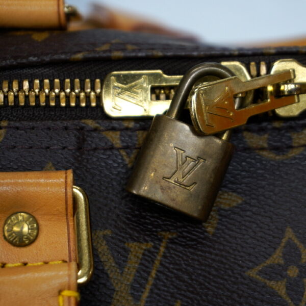 13464 9 Louis Vuitton Keepall 50 Bag Monogram Brown