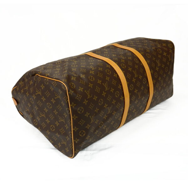 13488 4 Louis Vuitton Keepall 60 Bag Monogram Brown