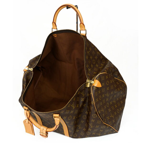 13488 5 Louis Vuitton Keepall 60 Bag Monogram Brown