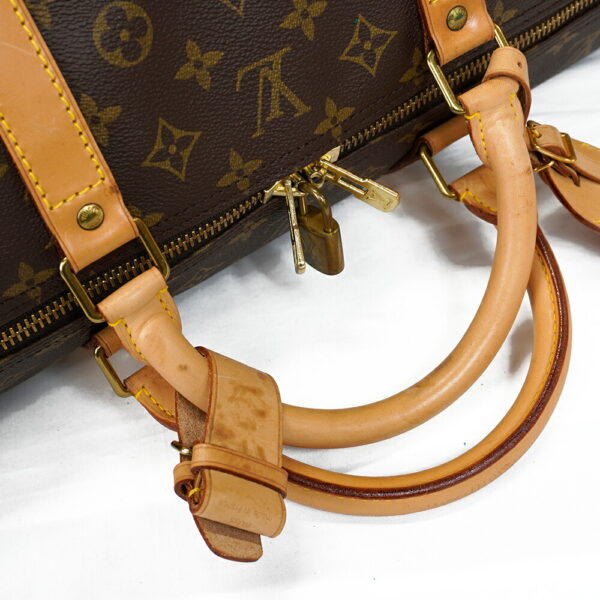 13488 6 Louis Vuitton Keepall 60 Bag Monogram Brown