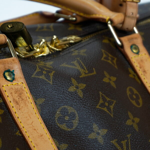 13503 10 Louis Vuitton Keepall Bandouliere 60 Bag Monogram Brown