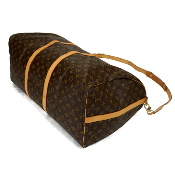 13503 4 Louis Vuitton Keepall Bandouliere 60 Bag Monogram Brown