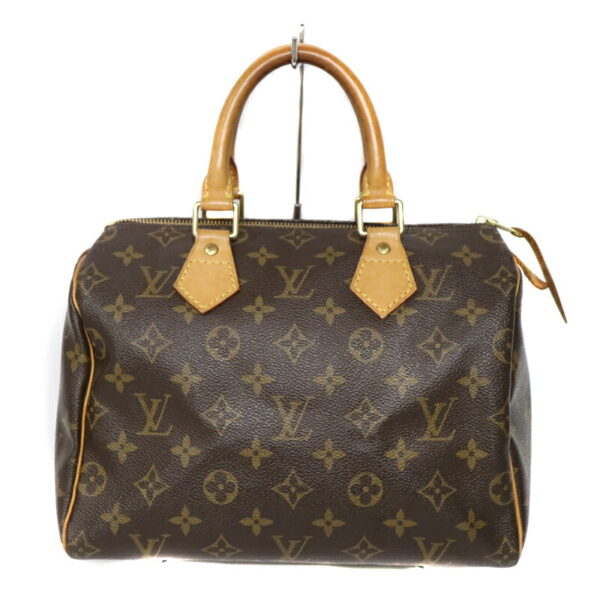 1356 1 Louis Vuitton Speedy 25 Handbag Monogram Canvas Brown